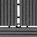 vidaXL || Gray 11 pcs 11.8"x11.8" Decking Tiles WPC 11 sq.ft 41551