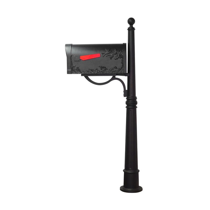 Special Lite Products || Hummingbird Curbside Mailbox and Ashland Decorative Aluminum Durable Mailbox Post