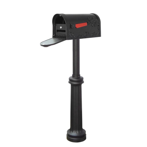Special Lite Products || Hummingbird Curbside Mailbox with Locking Insert and Bradford Mailbox Post