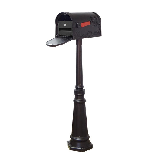 Special Lite Products || Hummingbird Curbside Mailbox with Locking Insert and Tacoma Mailbox Post