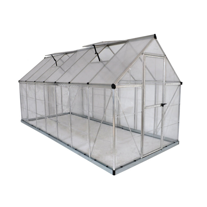 Canopia by Palram || Hybrid 6' x 14' Greenhouse - Silver