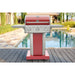 Kenmore || Kenmore - 3 Burner Pedestal Gas Grill - Red