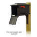 Special Lite Products || Kingston Curbside Mailbox with Ashley front single mailbox mounting bracket
