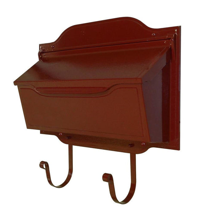 Special Lite Products || Mid Modern Asbury Horizontal Mailbox, Wine