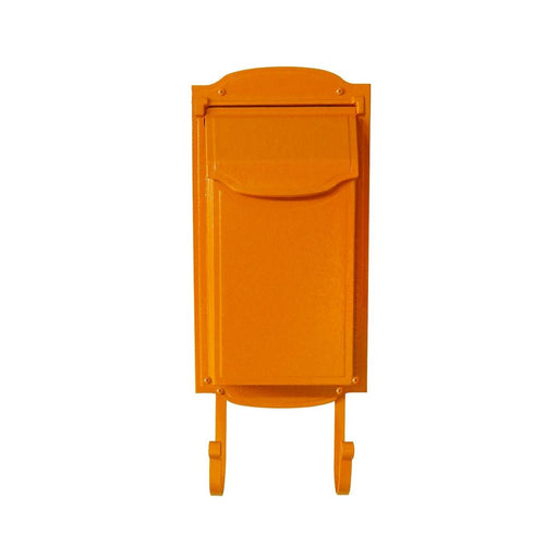 Special Lite Products || Mid Modern Asbury Vertical Mailbox, Orange