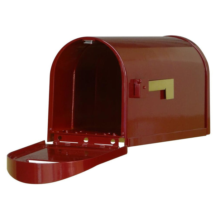 Special Lite Products || Mid Modern Dylan Curbside Mailbox, Wine