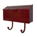 Special Lite Products || Mid Modern Nash Horizontal Mailbox, Wine