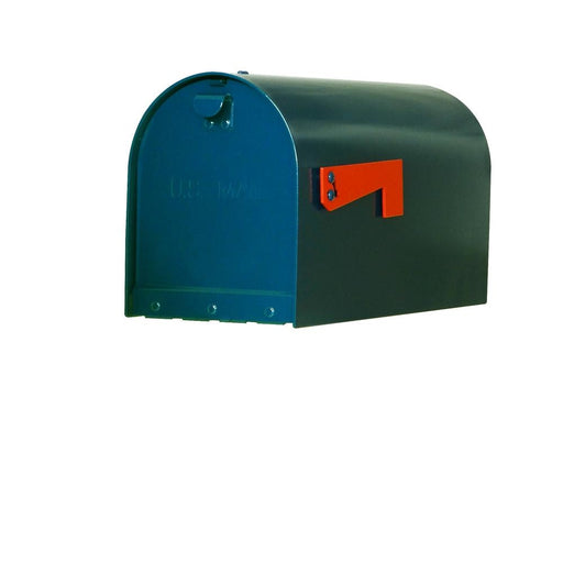 Special Lite Products || Mid Modern Rigby Curbside Mailbox, Blue