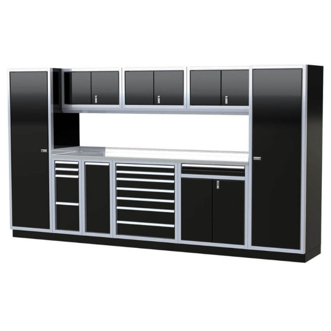 Moduline || Moduline Pro 10 Piece Cabinet Combination PGC012-03X Black