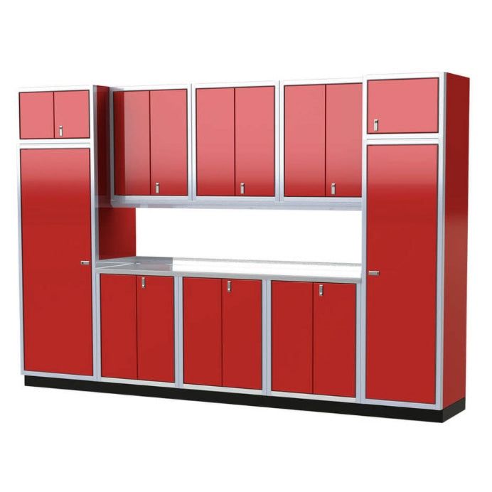 Moduline || Moduline Pro 11 Piece Cabinet Combination PGC012-05X Red