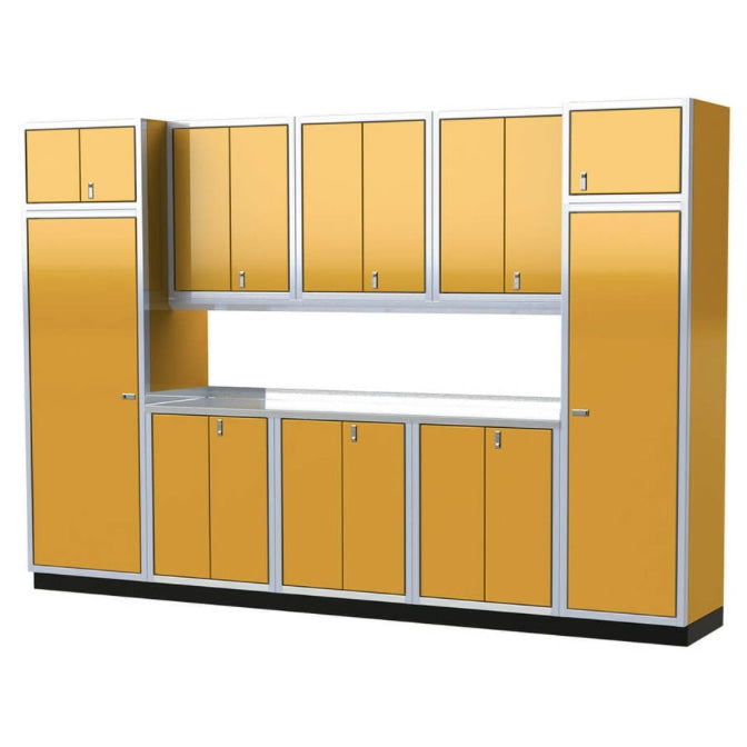 Moduline || Moduline Pro 11 Piece Cabinet Combination PGC012-05X Yellow