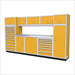 Moduline || Moduline Pro 11 Piece Cabinet Combination PGC012-06X Yellow Aluminium