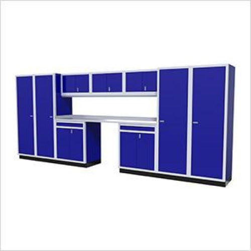 Moduline || Moduline Pro 11 Piece Cabinet Combination PGC016-01X Blue Aluminium