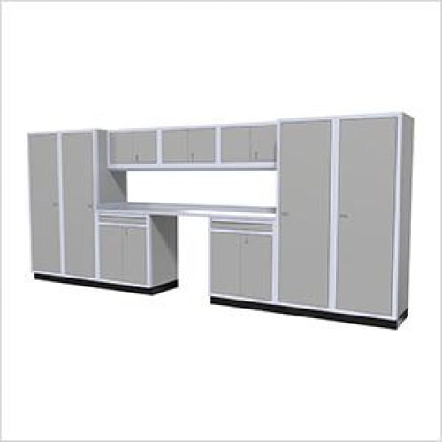 Moduline || Moduline Pro 11 Piece Cabinet Combination PGC016-01X Grey Aluminium