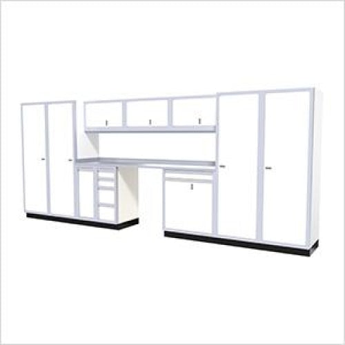 Moduline || Moduline Pro 12 Piece Cabinet Combination PGC016-07X White Aluminium