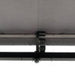 Aleko Products || Motorized Retractable Black Frame Patio Awning 13 x 10 Feet - Gray