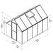 Canopia by Palram || Mythos 6' x 10' Greenhouse - Silver