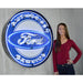 Neonetics || Neonetics Authorized Ford Service 36 Inch Neon Sign In Metal Can 9FRDBK