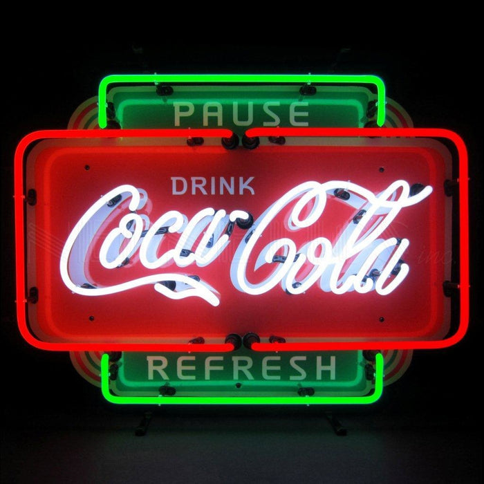 Neonetics || Neonetics Coca-Cola Pause Refresh Neon Sign 5CCPRF