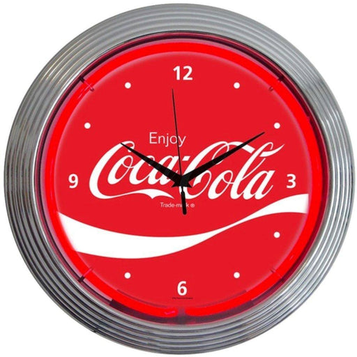 Neonetics || Neonetics Coca-Cola Wave Neon Clock 8CCWAV