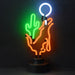 Neonetics || Neonetics Coyote Moon Cactus Neon Sculpture 4COYOT