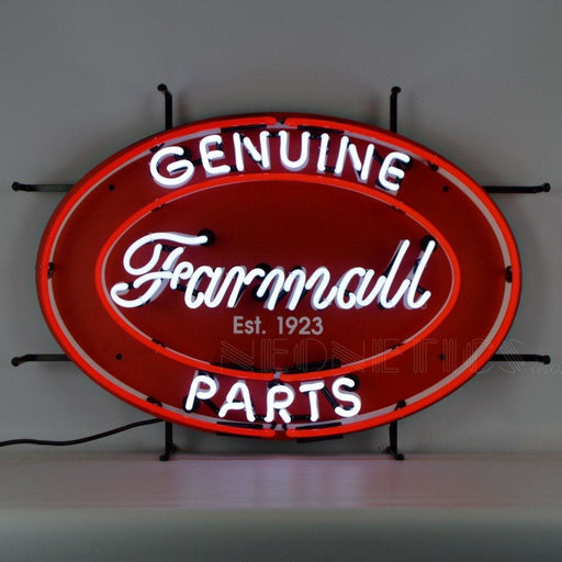 Neonetics || Neonetics Farmall Genuine Parts Oval Neon Sign 5CASEO