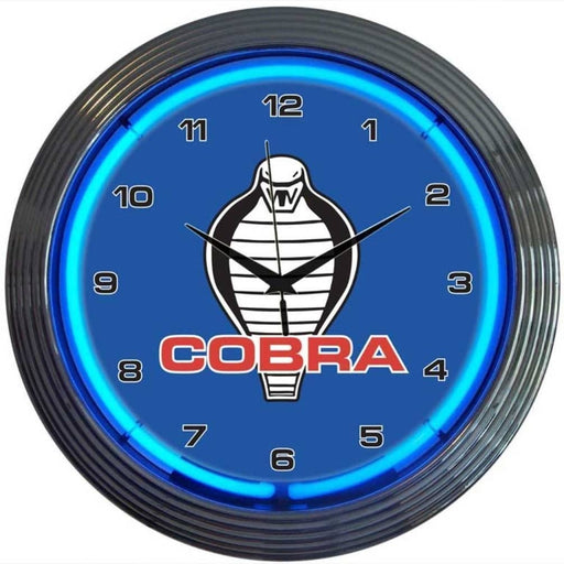 Neonetics || Neonetics Ford Cobra Neon Clock 8COBRA
