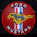 Neonetics || Neonetics Ford Mustang Red Neon Sign With Backing 5MUSTB