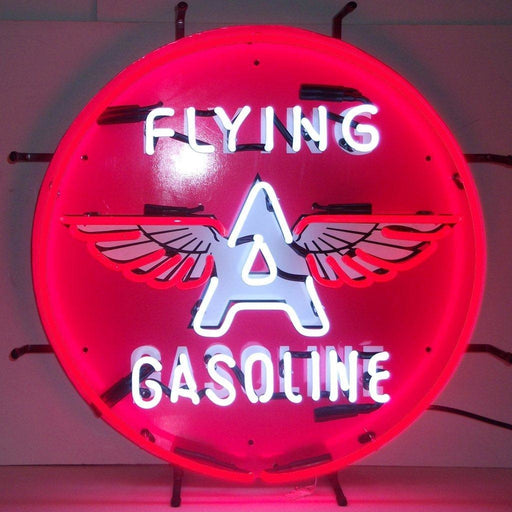 Neonetics || Neonetics Gas - Flying A Gasoline Neon Sign 5GSFLY