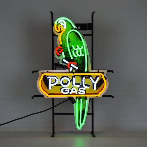 Neonetics || Neonetics Gas - Shaped Polly Gas Neon Sign With Backing 5POLLY