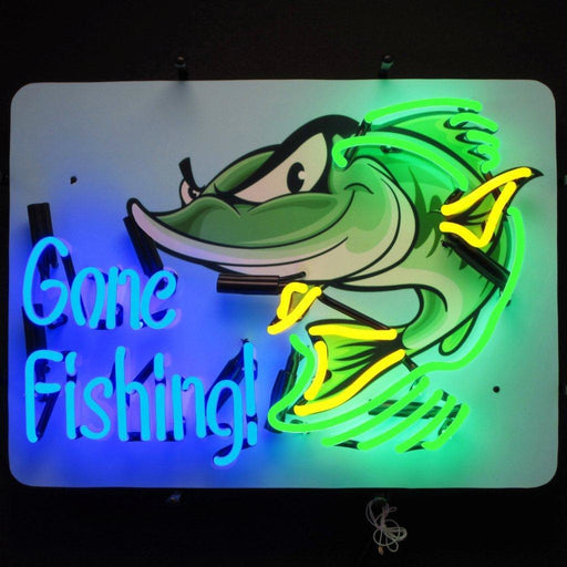 Neonetics || Neonetics Gone Fishing Neon Sign 5GFISH