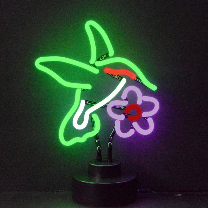 Neonetics || Neonetics Hummingbird Neon Sculpture 4HUMMX