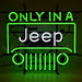 Neonetics || Neonetics Jeep - Only In A Jeep Neon Sign 5JEEPX