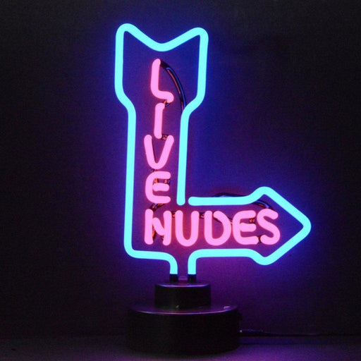 Neonetics || Neonetics Live Nude Neon Sculpture 4NUDEX