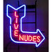 Neonetics || Neonetics Live Nudes Neon Sign 5NUDE