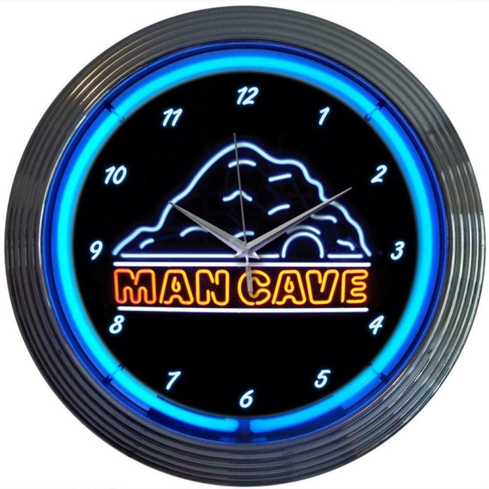 Neonetics || Neonetics Mancave Neon Clock 8MANCA