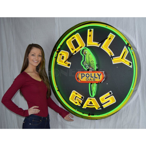 Neonetics || Neonetics Polly Gasoline 36 Inch Neon Sign In Metal Can 9GSPLY