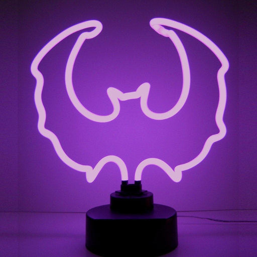 Neonetics || Neonetics Purple Bat Neon Sculpture 4BATMM