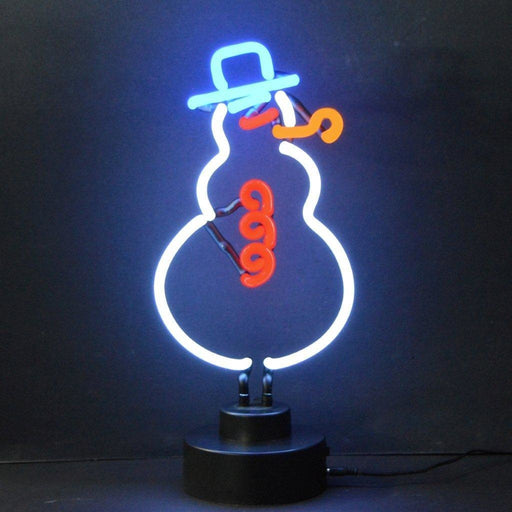 Neonetics || Neonetics Snowman Christmas Neon Sculpture 4SNOWM