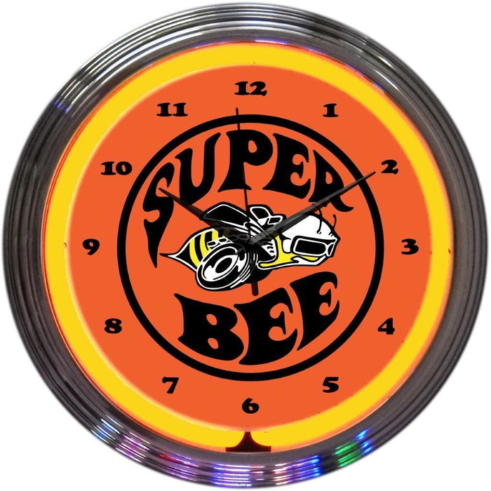 Neonetics || Neonetics Super Bee Neon Clock 8SUPER