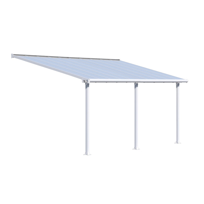 Canopia by Palram || Olympia 10' x 20' Patio Cover - White/White