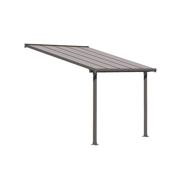 Canopia by Palram || Olympia 10' x 10' Patio Cover - Gray/Bronze