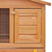 vidaXL || Outdoor Rabbit Hutch Small Animal House Pet Cage 3 Doors Wood 170160