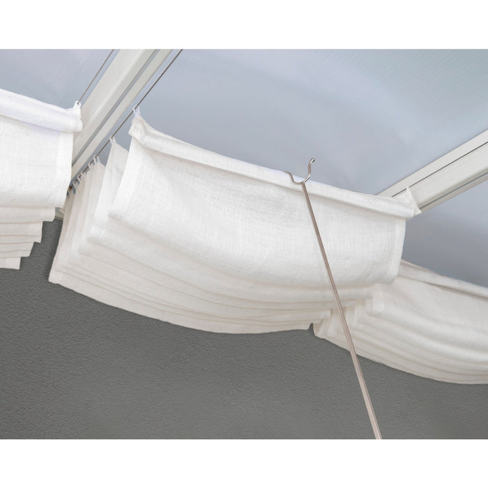Canopia by Palram || Patio Cover Blinds 10' x 18' White
