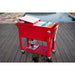 Permasteel || Permasteel - Furniture Style Patio Cooler - 80Qt. RED