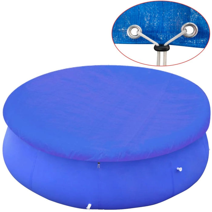 vidaXL || Pool Cover for 118.1" Round Above-Ground Pools 90587