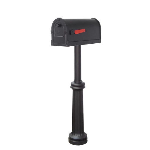 Special Lite Products || Savannah Curbside Mailbox and Bradford Direct Burial Top Mount Mailbox Post