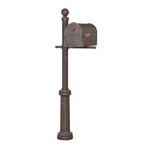 Special Lite Products || Savannah Curbside Mailbox and Fresno Mailbox Post