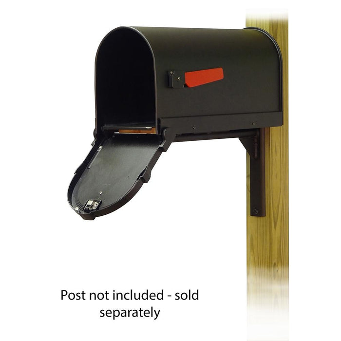 Special Lite Products || Savannah Curbside Mailbox with Ashley front single mailbox mounting bracket