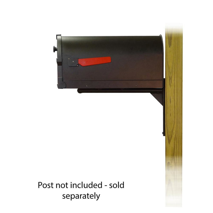 Special Lite Products || Savannah Curbside Mailbox with Ashley front single mailbox mounting bracket